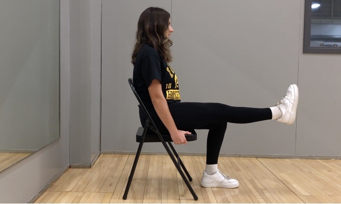 seated leg lifts