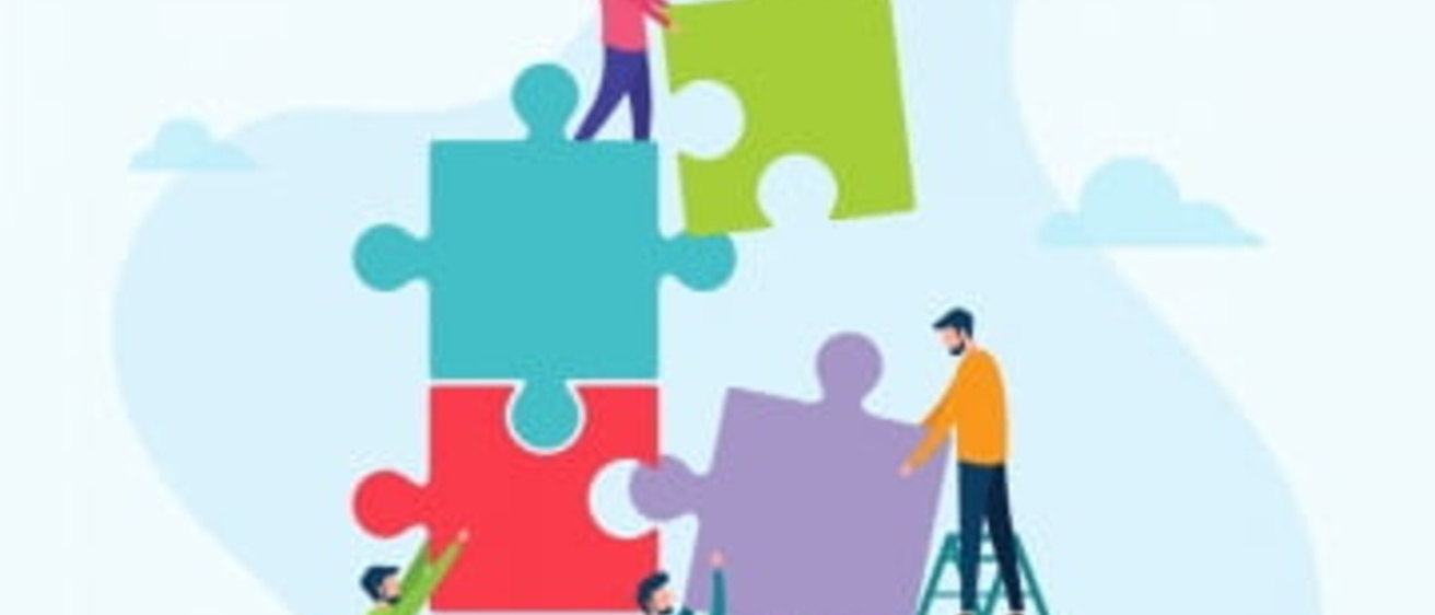 Connecting the puzzle pieces.