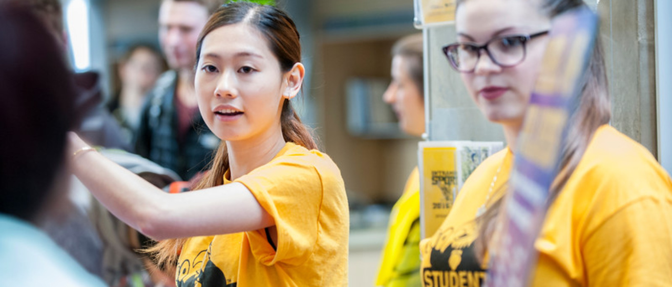 UI student health expo